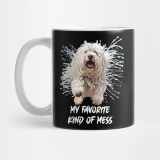 Komondor Dog My Favorite Kind of Mess Mug